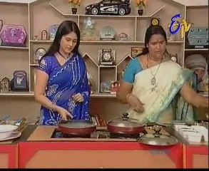 Abhiruchi - Recipes - Pineapple Corn Fried Rice, Sago Burfi & Sojji Pulihora - 03
