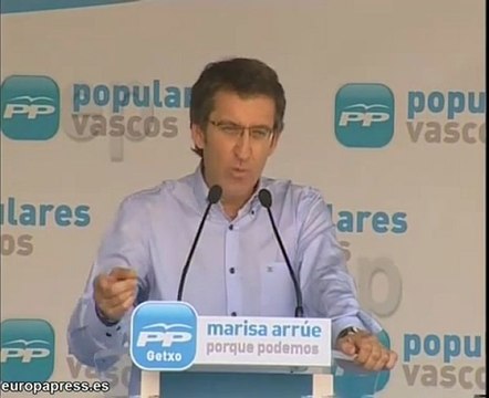 Feijoo critica gestión económica del Gobierno