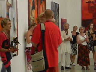 Opening "Mees & naine & elekter" / "Man & woman & electricity" in Pärnu Museum of New Art June 8th 2011