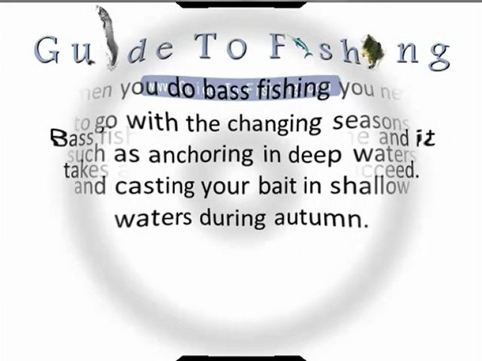 Facts To Consider While Bass Fishing