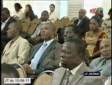 Remise officielle de la fibre optique au gouvernement congolais