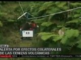 Alerta por daños colaterales de las cenizas volcánicas