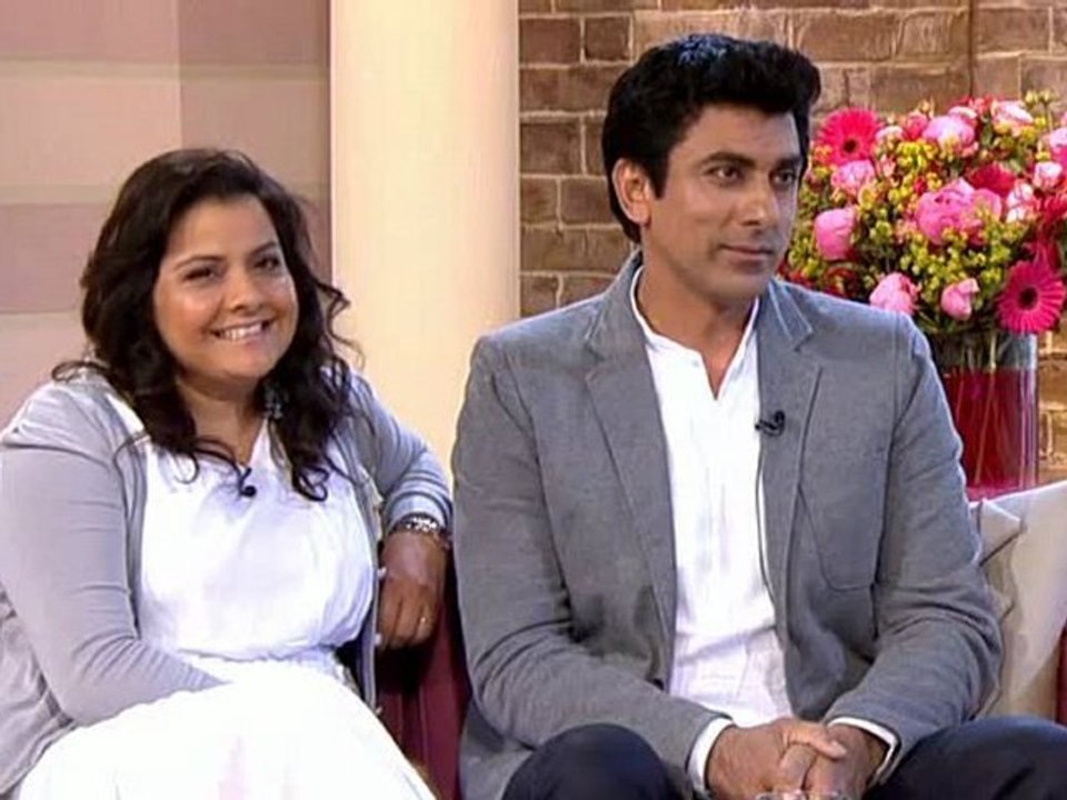 Nina Wadia & Ace Bhatti