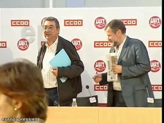 Sindicatos piden implicación UE para salir de crisis