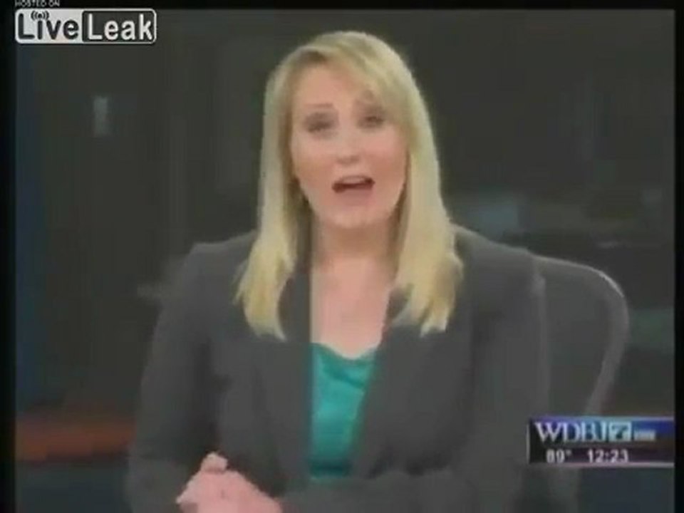 Sie kann nicht sagen, im Fernsehen! Fail