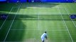 Tsonga serves the best 2nd Serve Against Nadal - ATP QUEENS 2011