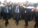 Sivas Akıncılar Girişinde Ali Turan ve STK temsilcilerini Akıncılar Halkoyunları Ekibinin Davol Zurna ile Karşılaması