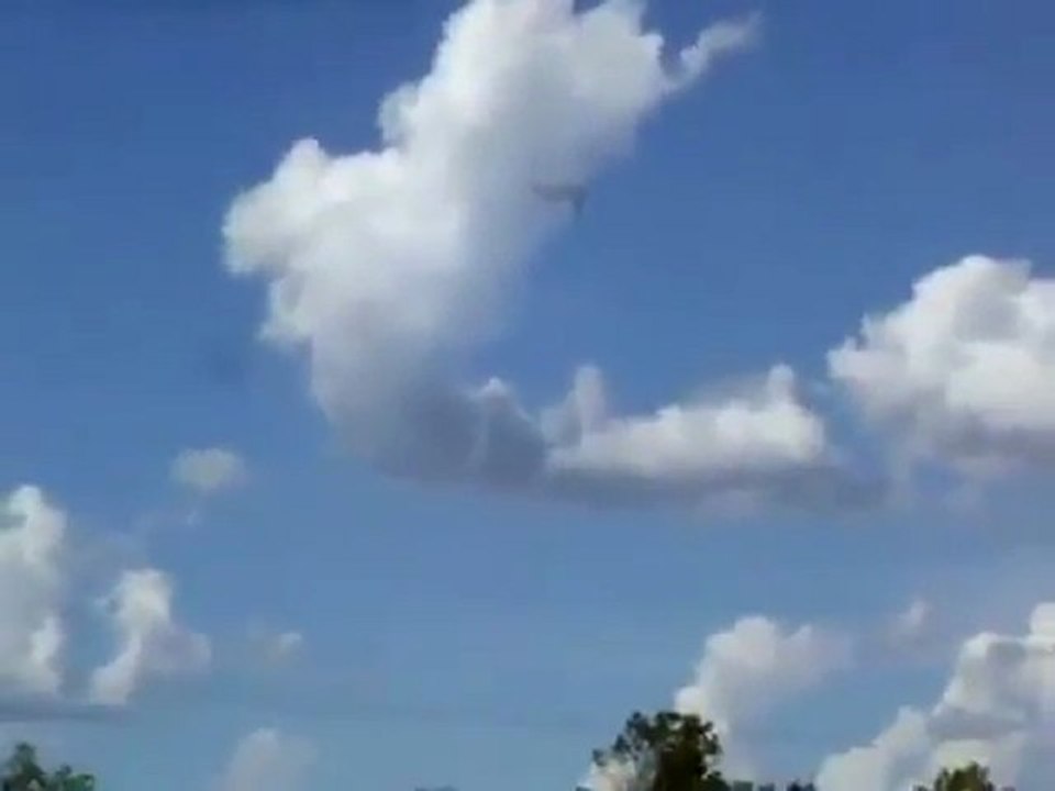 DAYTIME UFO OVER FORT MYERS FLORIDA USA 06.02.11