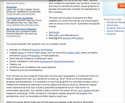 Gahanna Dentist- What is Gingivitis?