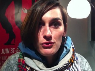 Interview de Yelle avant son concert...