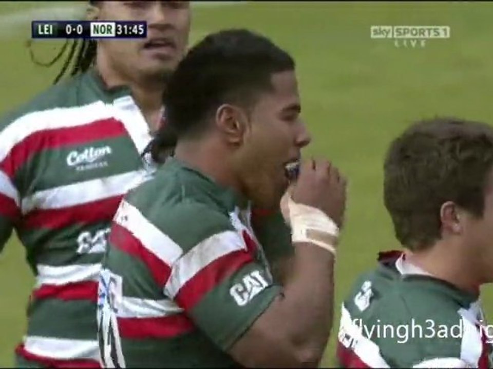 Manu Tuilagi Chris Ashton punch-up Full Incident