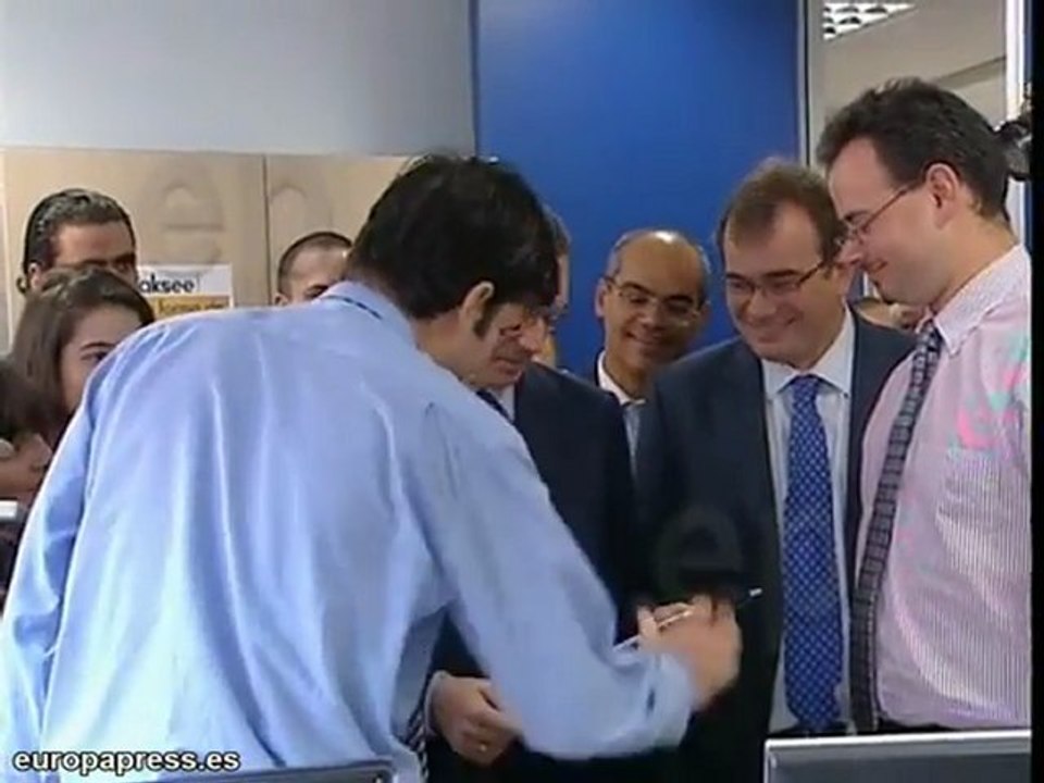 Gallardón visita 'Vivero de Empresas de Vicálvaro'