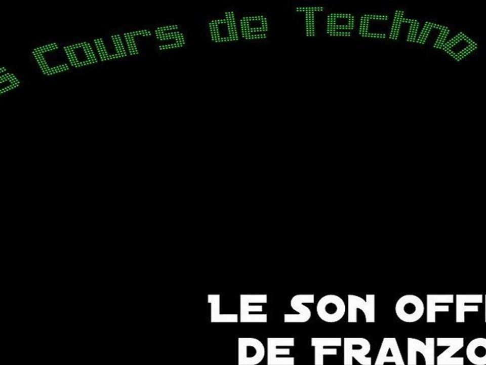 Les Cours de Techno