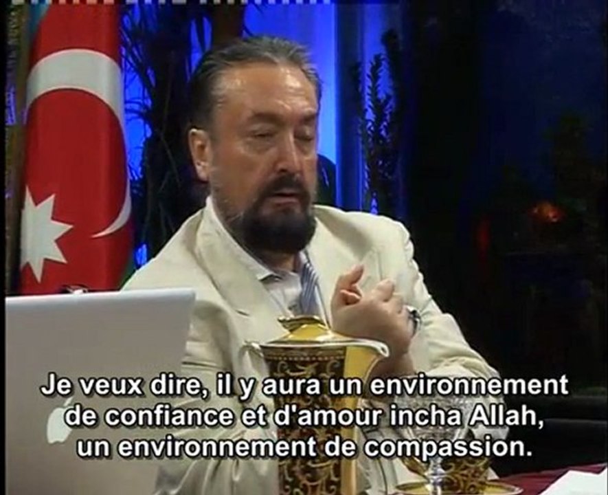 Les gens souffrent et se sentent seuls car ils ne peuvent pas se faire confiance La moralité de la religion va être un moyen pour l'établissement d'une période où l'amitié sera très bien vécue