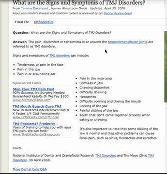 Gahanna Dentist- What is TMJ?