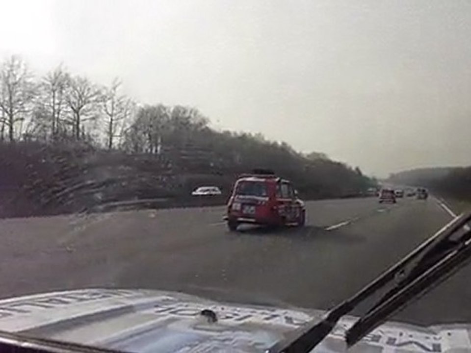 Vue depuis le 4L Briguitte 4L Trophy '11