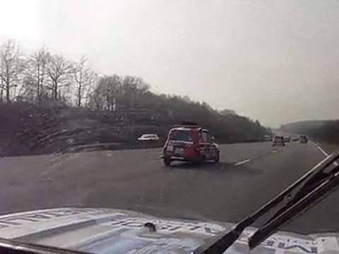 Vue depuis le 4L Briguitte 4L Trophy '11