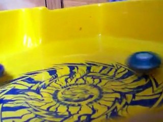 Beyblade Rock Leone Vs Heart Eagle
