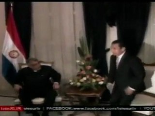 Ollanta Humalla llegó a Paraguay se reúne con Fernando Lug