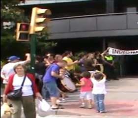 Concentracion de indignados el 11 de Junio del 2011 frente al Ayuntamiento