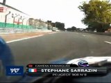 Peugeot 24H du Mans : caméra embarquée avec Stéphane Sarrazin