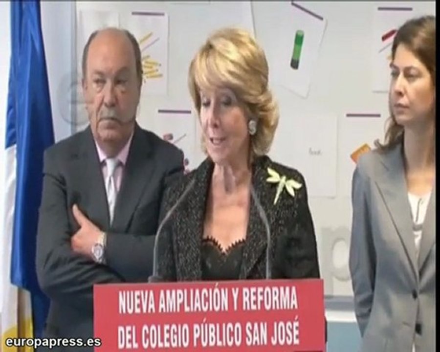 Aguirre inaugura la ampliación de un colegio