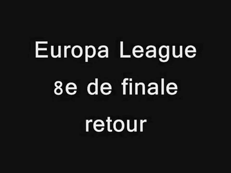 Aston Villa - Bury (Europa League 8e retour)
