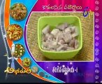 Abhiruchi - Recipes - Verusenaga Annam, Sabudana Vadalu & Masala Uppu Chekkalu - 02