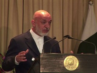 L'appel d'Hamid Karzaï au Pakistan