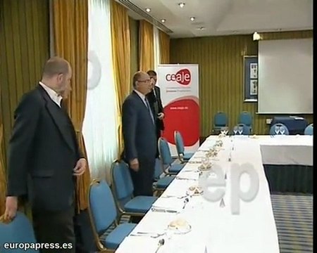 Díaz Ferrán con los jóvenes empresarios