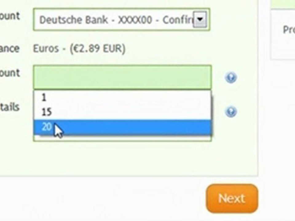 Alertpay- konto aufladen