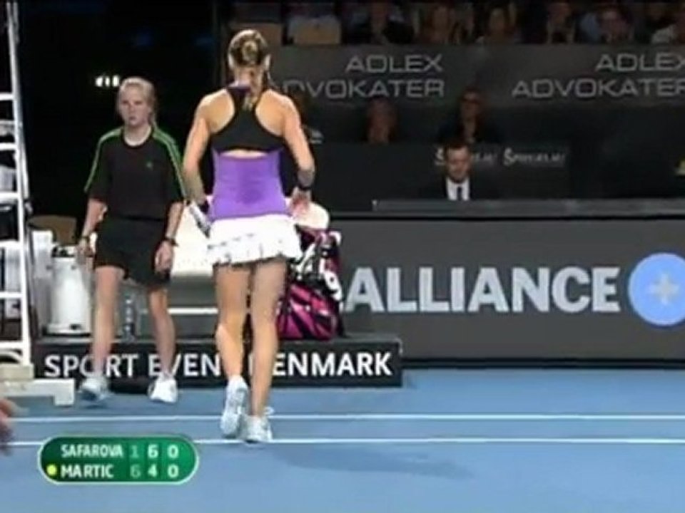 Kopenhagen - Safarova steht im Finale