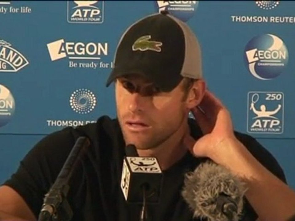 Queens - Roddick bleibt positiv