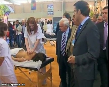 Feijóo visita la X Edición de Termatalia 2010