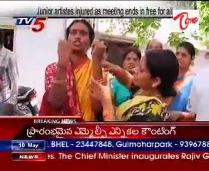 Junior artistes injured as meeting ends in for all