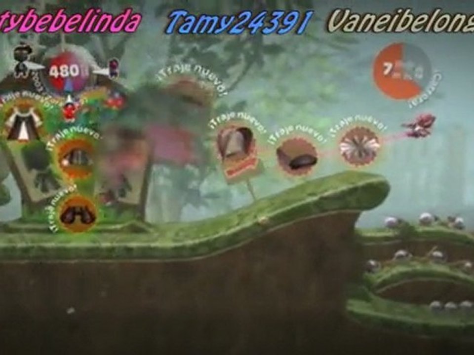 Little Big Planet PS3 Walkthrough Mission 1 Gardens W/Tamy24391 & Vaneibelongtoyou HD