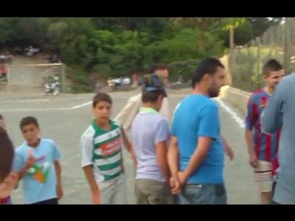 DEMI FINAL INTER QUARTIER AIN SALEMCONTRE TAKDEMPT AU STADE CHERGUI DELLYS