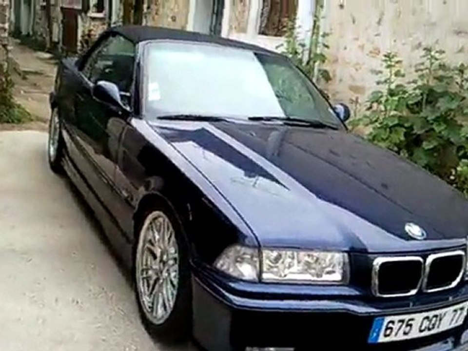 mon cabrio après une petite averse.