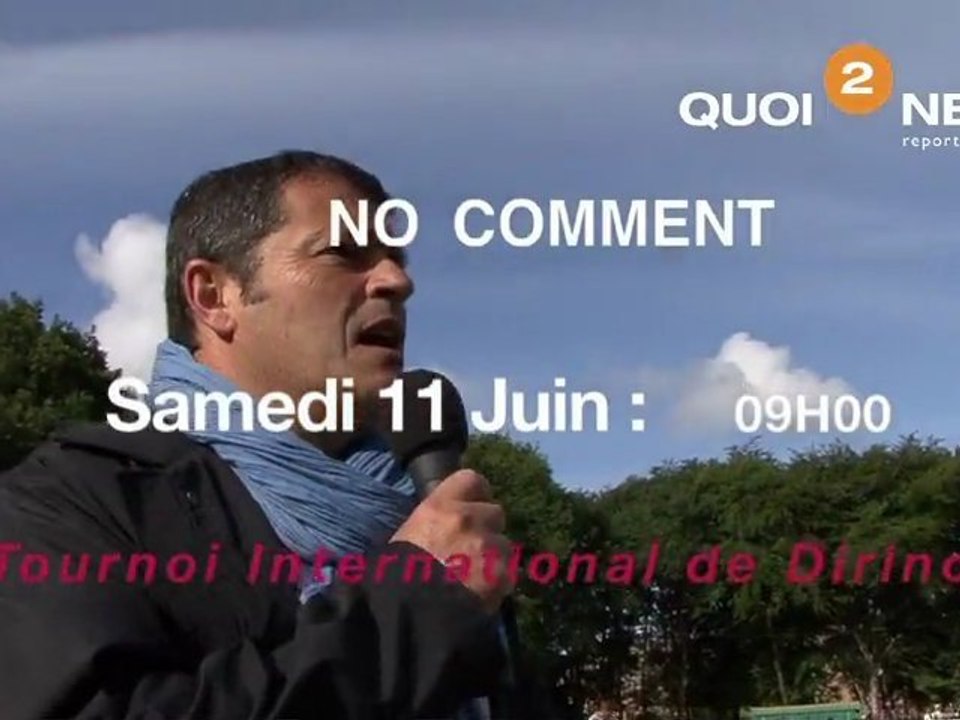 Avant le défilé du Tournois International de Dirinon 2011