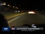 Peugeot 24H du Mans : caméra embarquée avec Davidson, de nuit