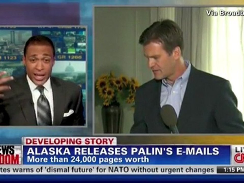 CNN: Palin Emails Show a Hard Working Governor