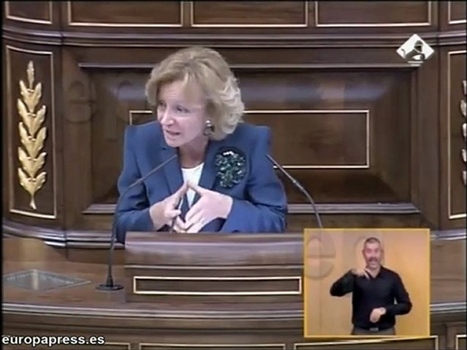 Salgado califica de "torpe" a Rajoy