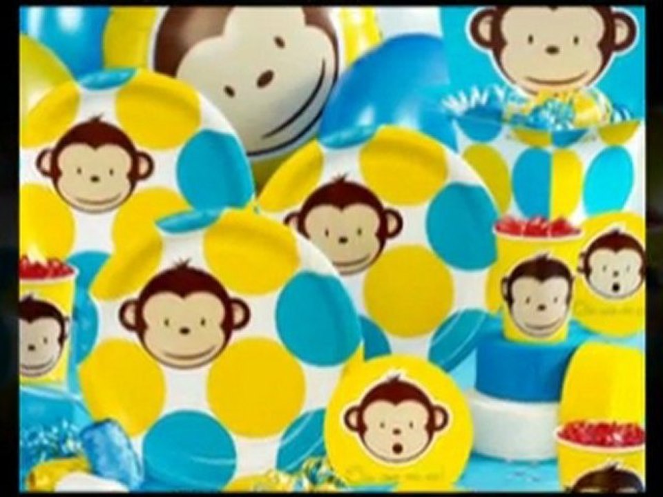 Go Bananas with a Mod Monkey Birthday Party