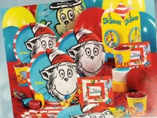 Join Cat in the Hat for a First Birthday Party with Dr Suess