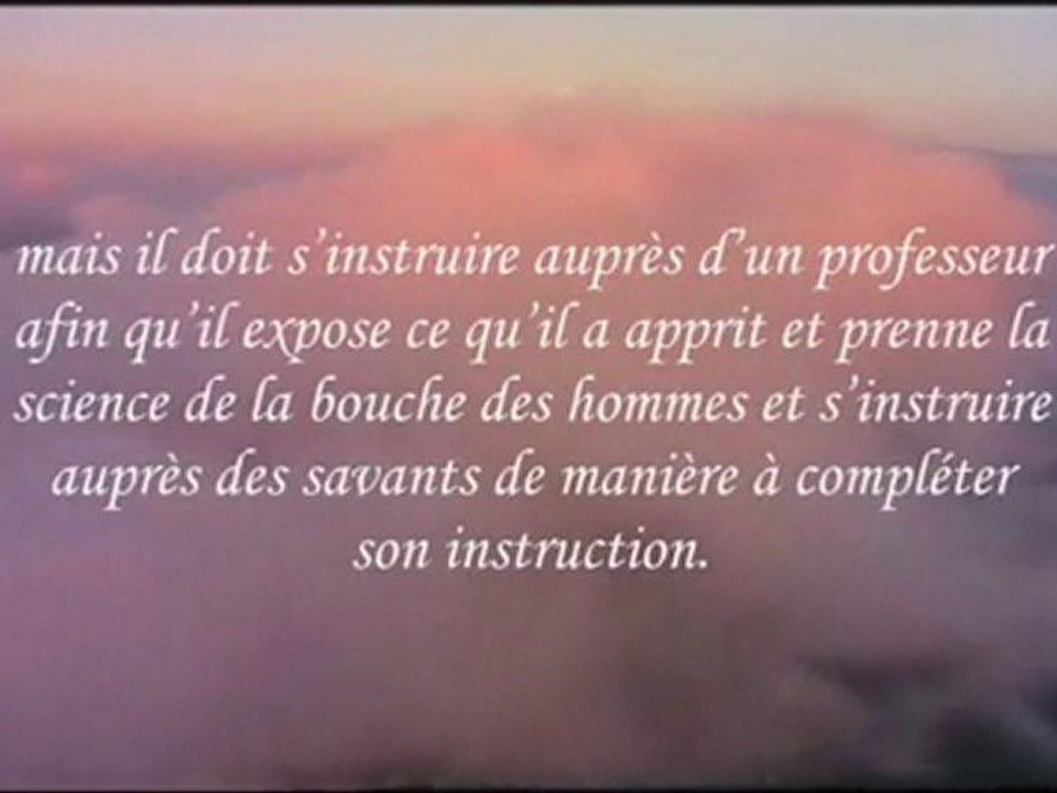 Science ou Polemique Conseil Précieux Cheikh Jami