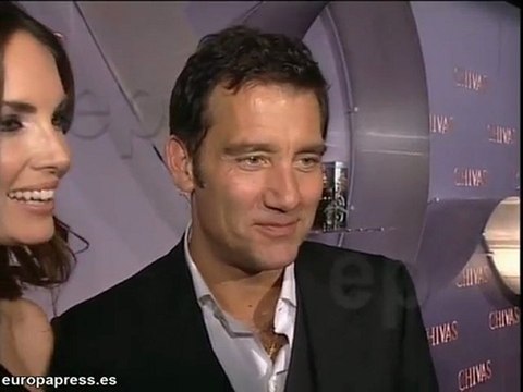 Clive Owen y Eugenia Silva, pareja por una noche