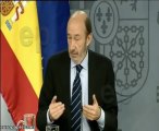 Primer Consejo de Ministros para Rubalcaba