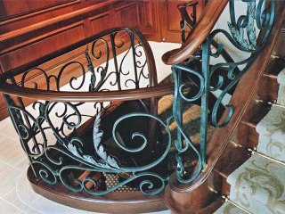 GOLDSTEEN Metal Manufacturing & Design forging the balustrades on the private yacht MY Cakewalk