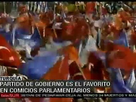 Oficialismo ganaría elecciones en Turquía (sondeos)