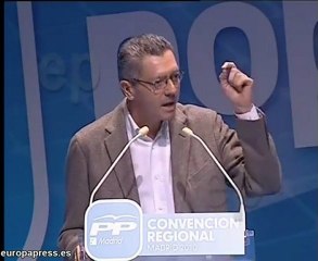 Gallardón interviene en la convención regional del PP